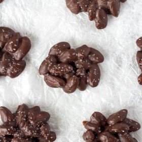Chocolate Almond Clusters