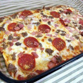 No Dough Pizza